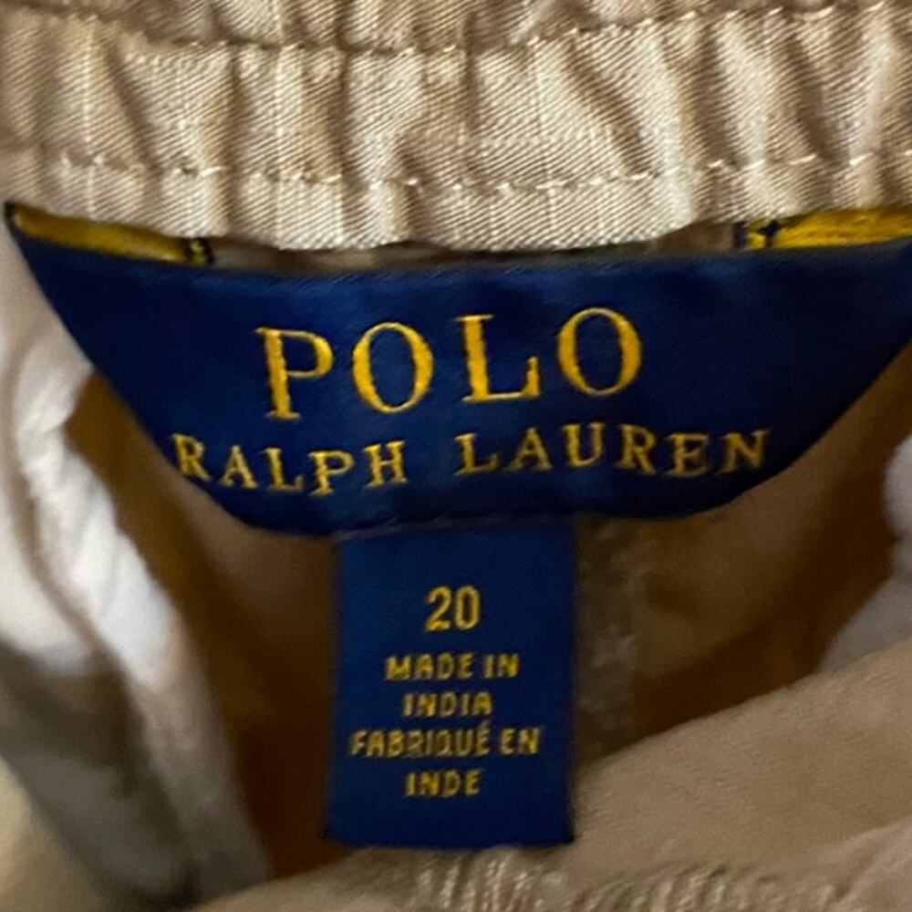 Polo Ralph Lauren Khaki Cargo Pants Women’s Size 20 Casual Outdoor - Picture 3 of 5